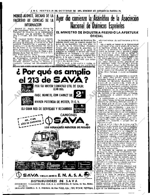 ABC SEVILLA 28-10-1971 página 29