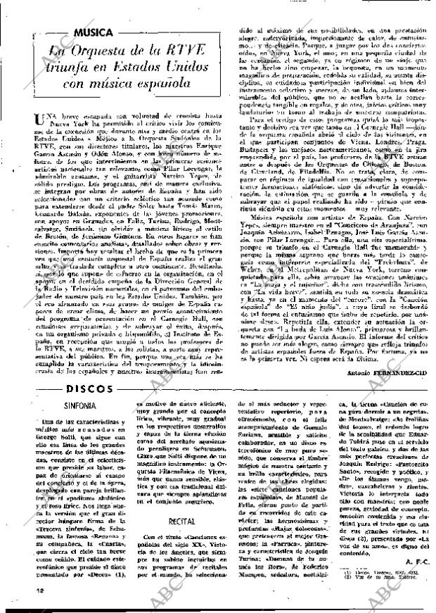 BLANCO Y NEGRO MADRID 30-10-1971 página 12