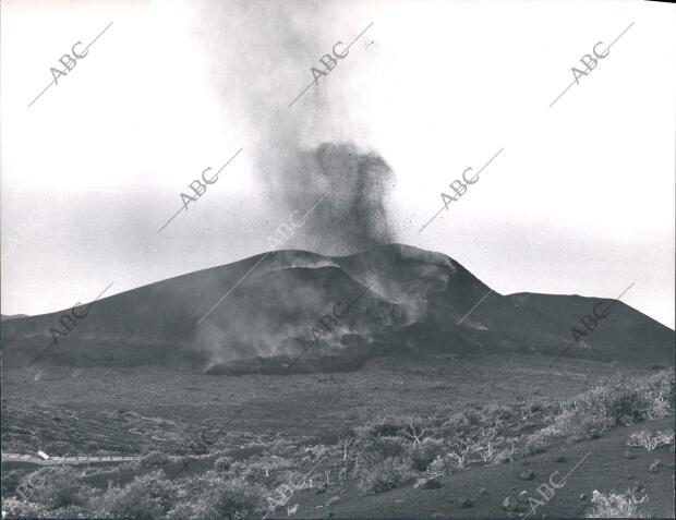Isla de la Palma. Eurpción del Volcán Teneguía