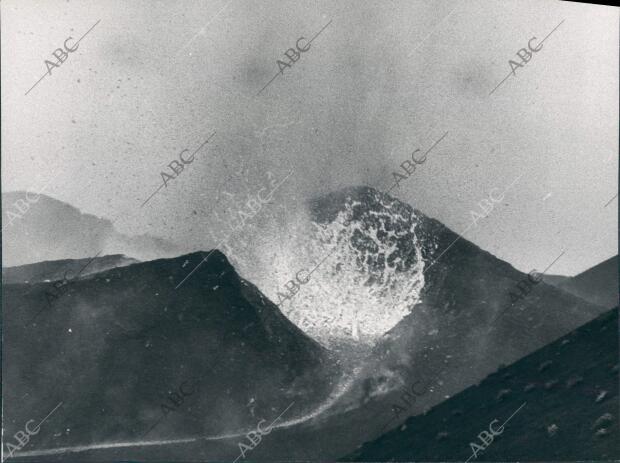 Isla de la Palma. Eurpción del Volcán Teneguía