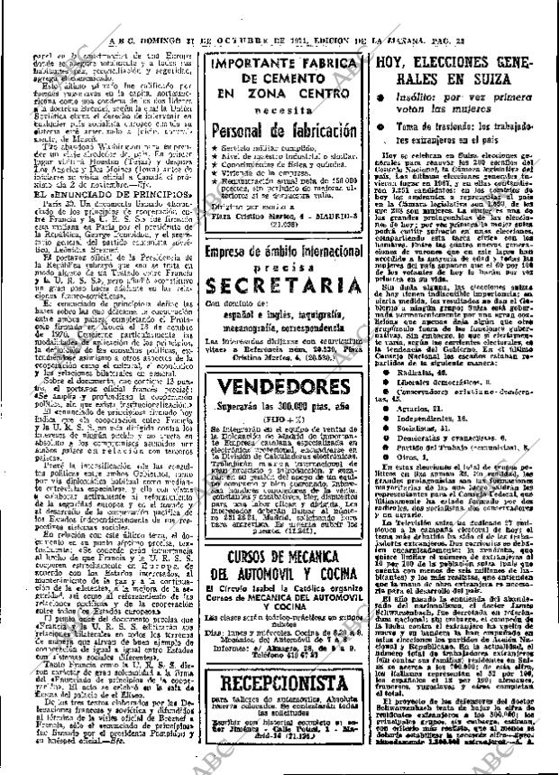 ABC MADRID 31-10-1971 página 22