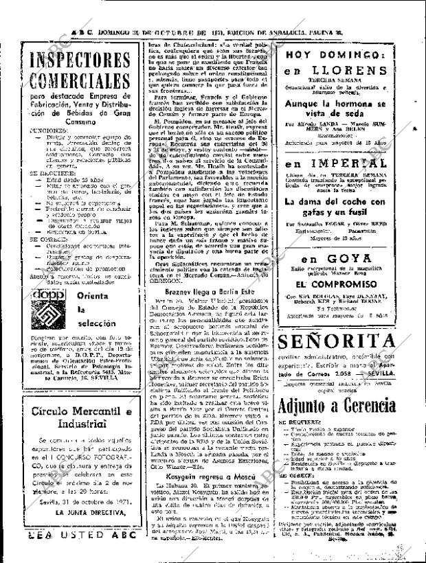 ABC SEVILLA 31-10-1971 página 32