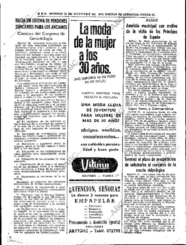 ABC SEVILLA 31-10-1971 página 37