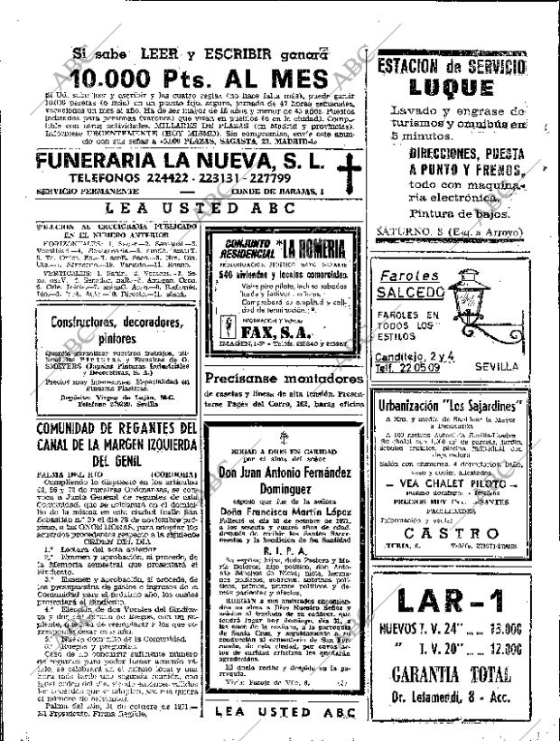 ABC SEVILLA 31-10-1971 página 76