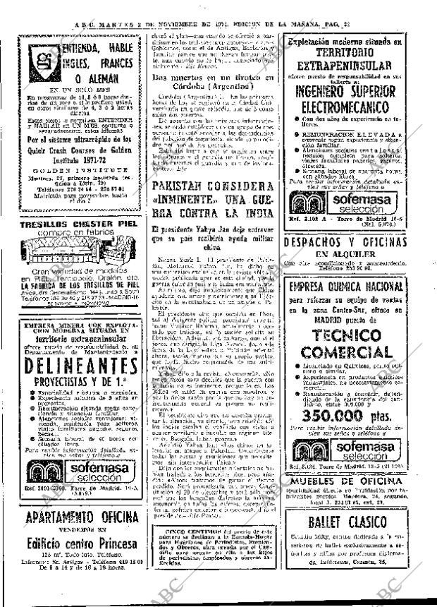 ABC MADRID 02-11-1971 página 32
