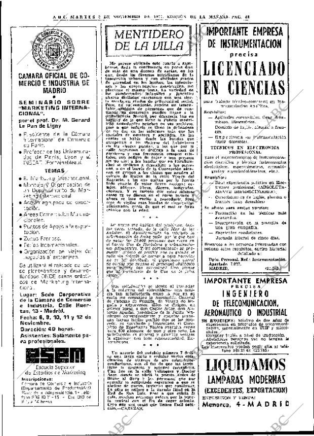 ABC MADRID 02-11-1971 página 48