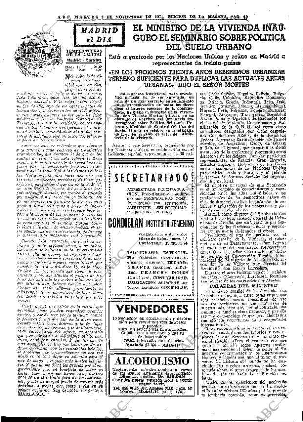 ABC MADRID 02-11-1971 página 49