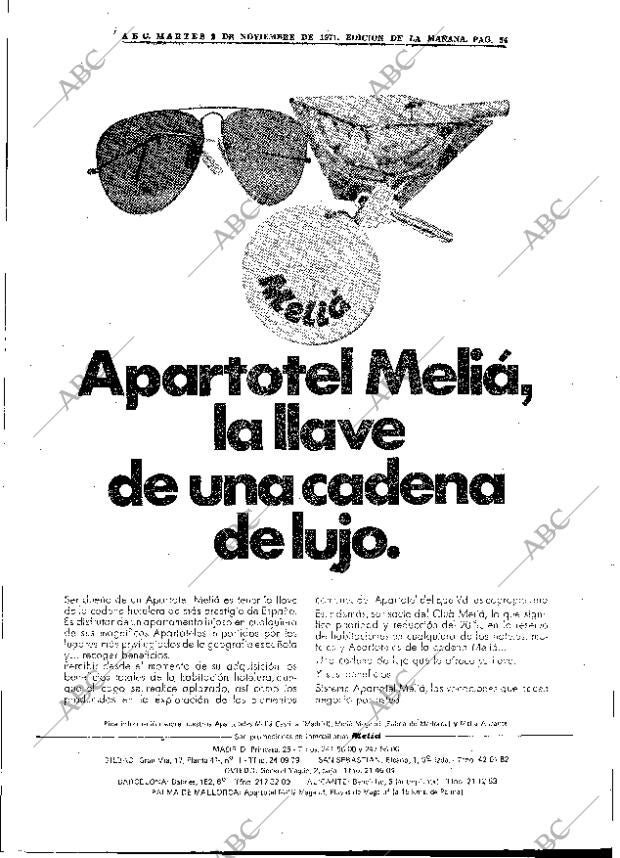 ABC MADRID 02-11-1971 página 54