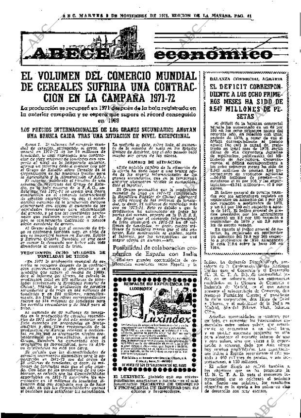 ABC MADRID 02-11-1971 página 61