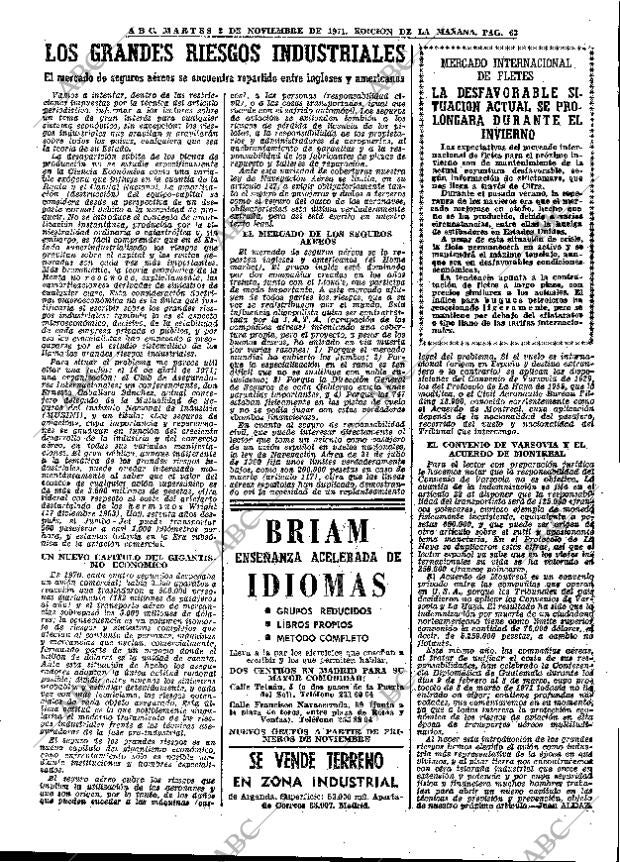 ABC MADRID 02-11-1971 página 63