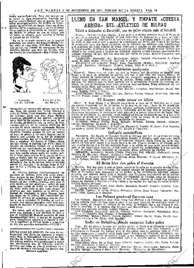 ABC MADRID 02-11-1971 página 70