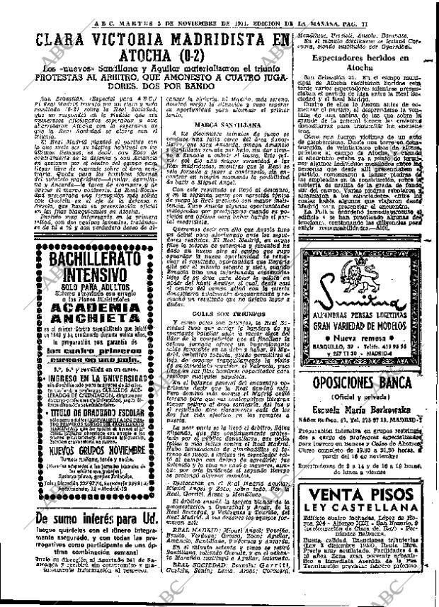 ABC MADRID 02-11-1971 página 71