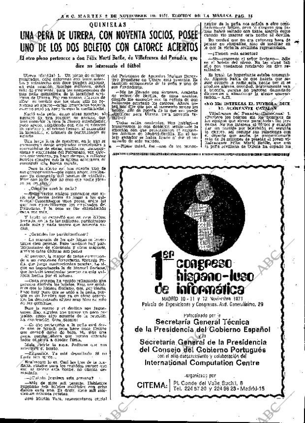 ABC MADRID 02-11-1971 página 75