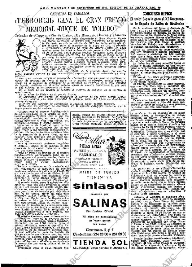 ABC MADRID 02-11-1971 página 79