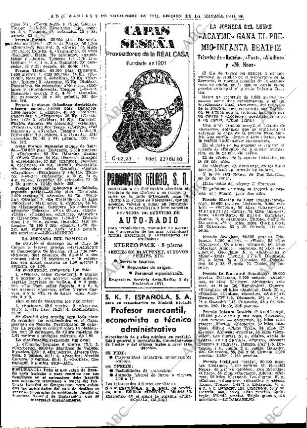 ABC MADRID 02-11-1971 página 80