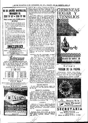 ABC MADRID 02-11-1971 página 84