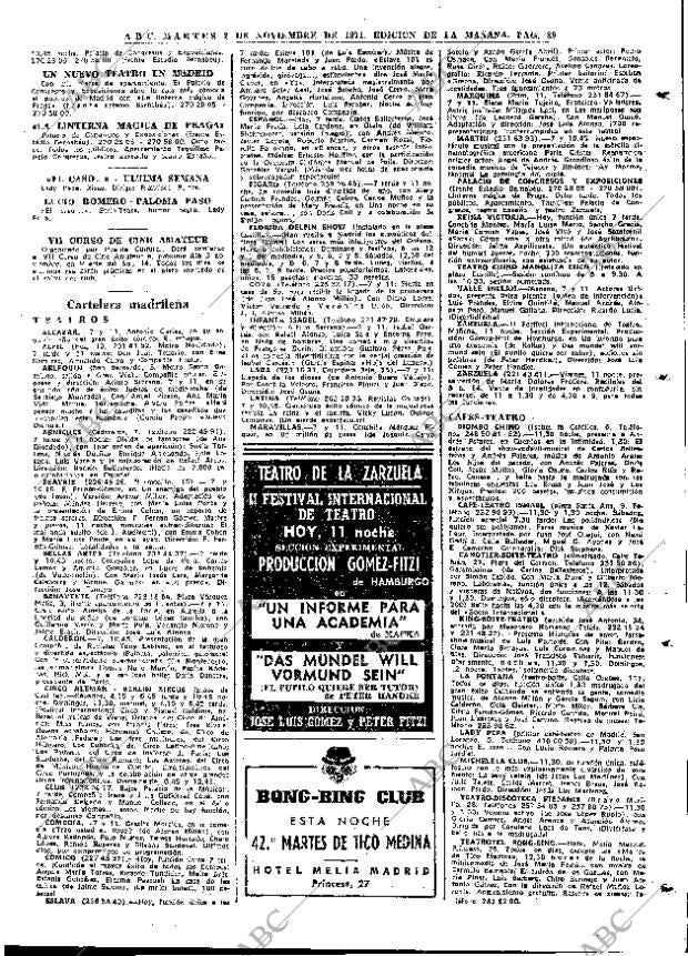 ABC MADRID 02-11-1971 página 89