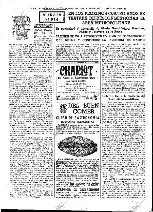 ABC MADRID 03-11-1971 página 49