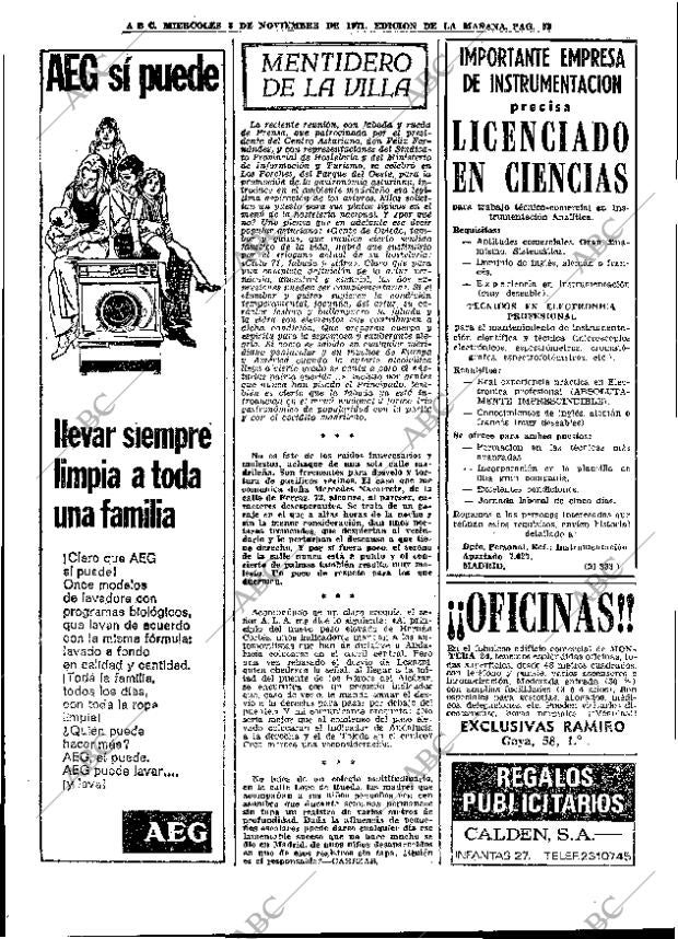 ABC MADRID 03-11-1971 página 52