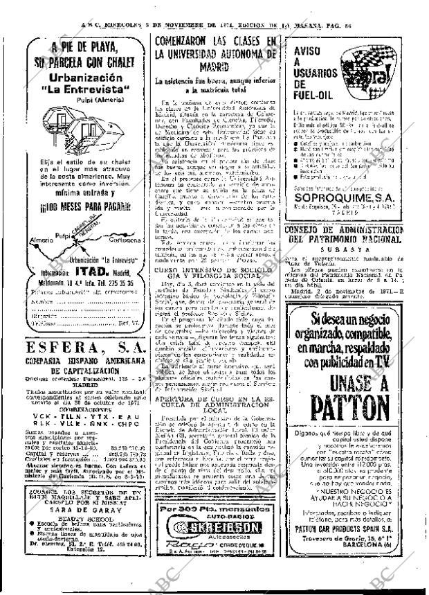 ABC MADRID 03-11-1971 página 56