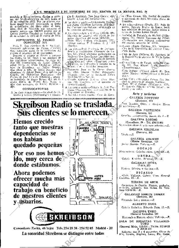 ABC MADRID 03-11-1971 página 58