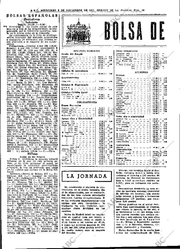 ABC MADRID 03-11-1971 página 66
