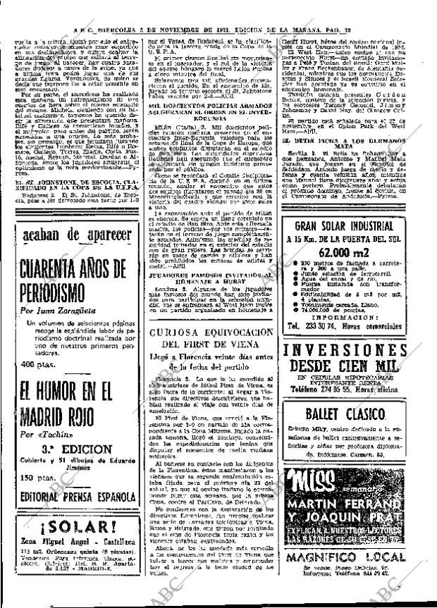 ABC MADRID 03-11-1971 página 72