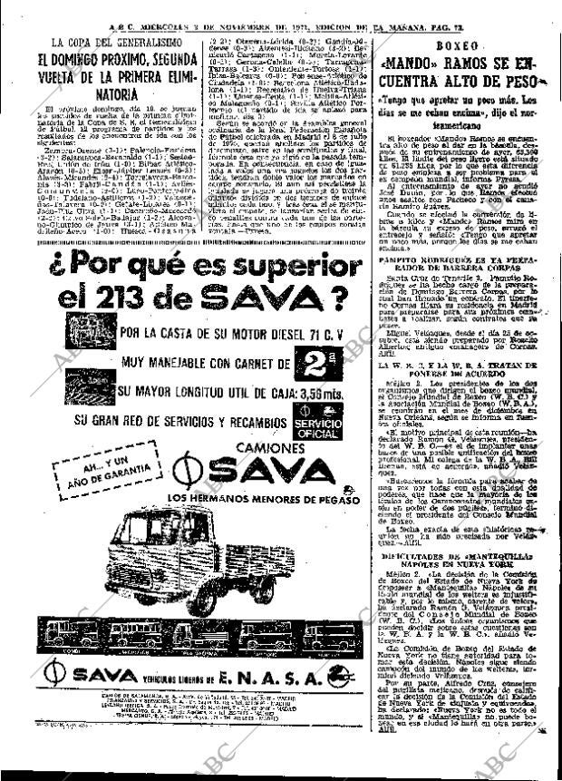 ABC MADRID 03-11-1971 página 73