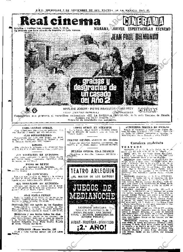 ABC MADRID 03-11-1971 página 82