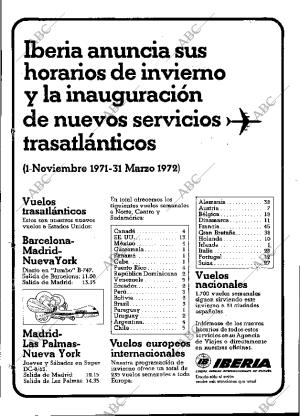 ABC MADRID 04-11-1971 página 20