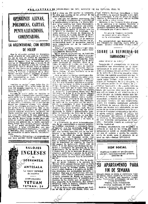 ABC MADRID 04-11-1971 página 26