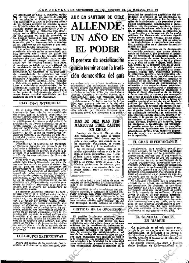 ABC MADRID 04-11-1971 página 27