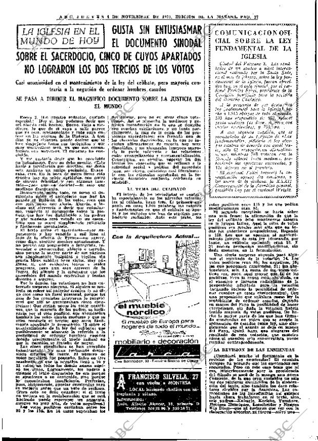 ABC MADRID 04-11-1971 página 37
