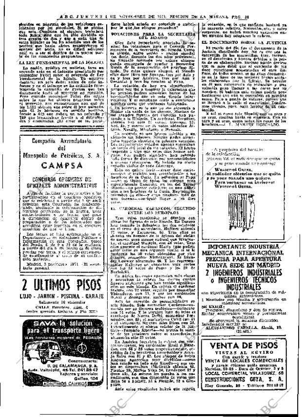 ABC MADRID 04-11-1971 página 38