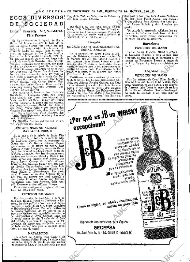 ABC MADRID 04-11-1971 página 57