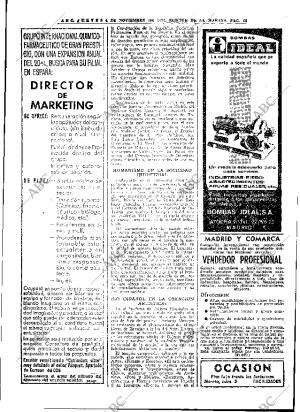 ABC MADRID 04-11-1971 página 62
