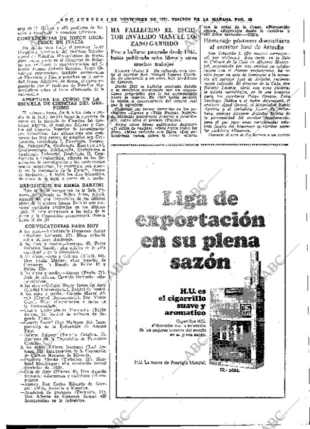 ABC MADRID 04-11-1971 página 63