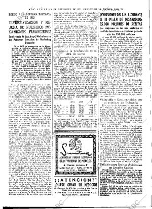 ABC MADRID 04-11-1971 página 71