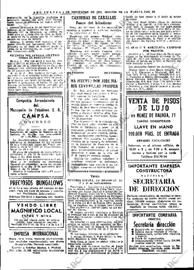ABC MADRID 04-11-1971 página 80