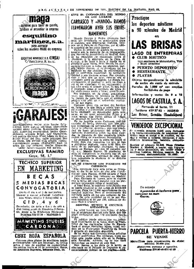 ABC MADRID 04-11-1971 página 83