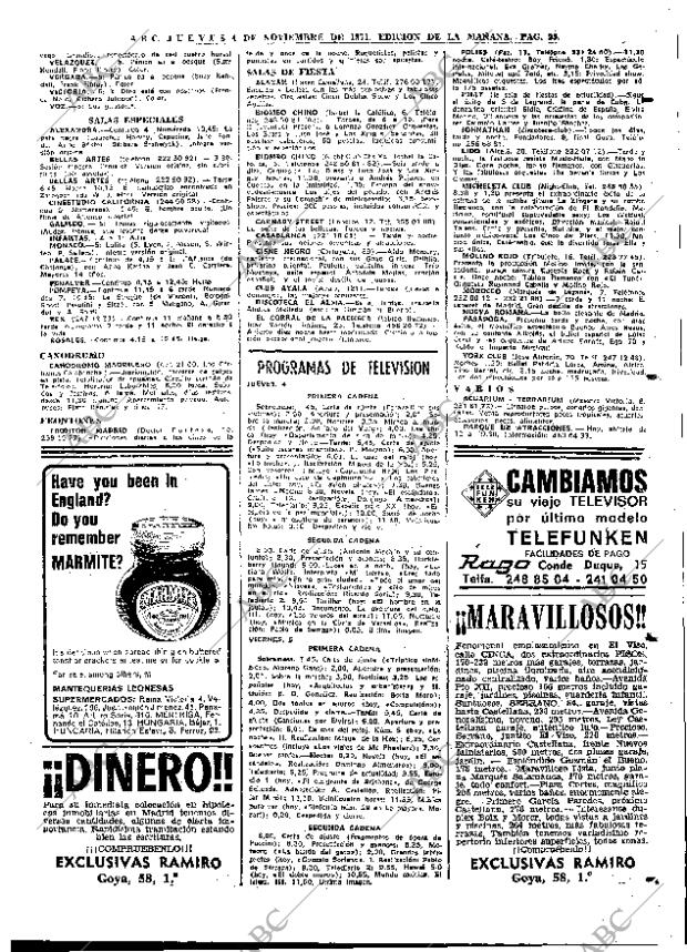 ABC MADRID 04-11-1971 página 95