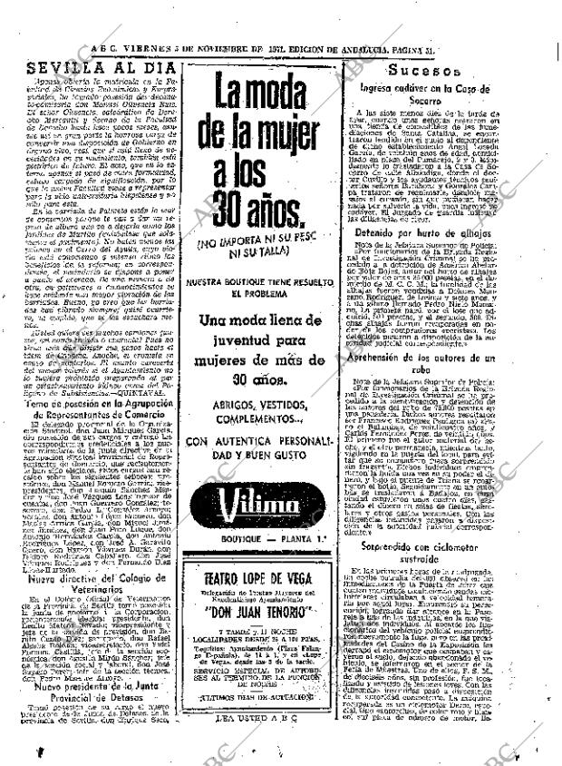 ABC SEVILLA 05-11-1971 página 51