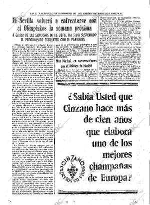 ABC SEVILLA 05-11-1971 página 61