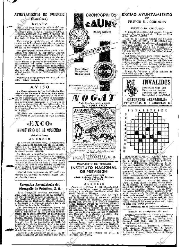 ABC MADRID 06-11-1971 página 118