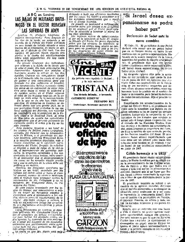 ABC SEVILLA 12-11-1971 página 43