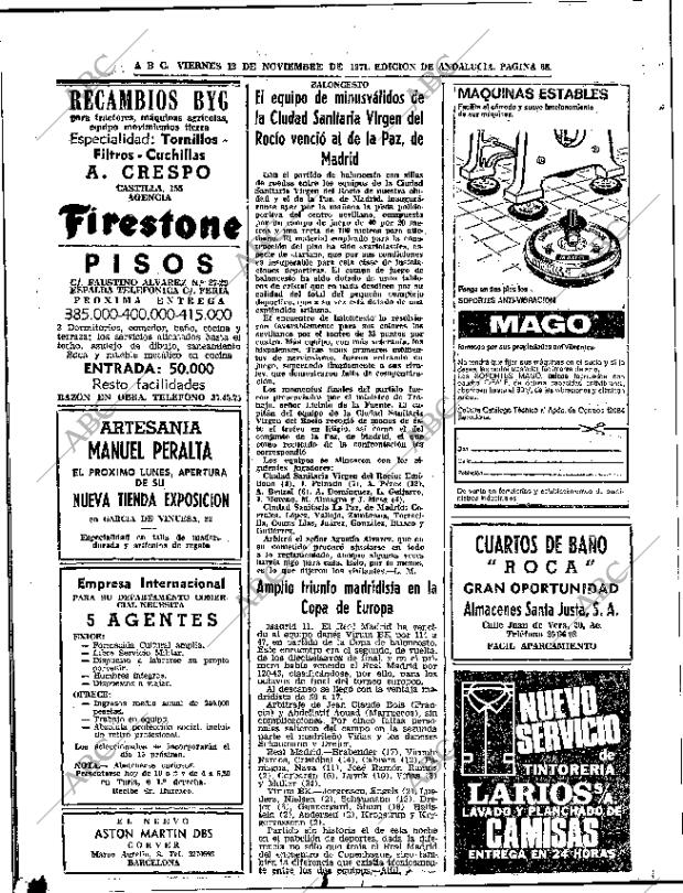 ABC SEVILLA 12-11-1971 página 68