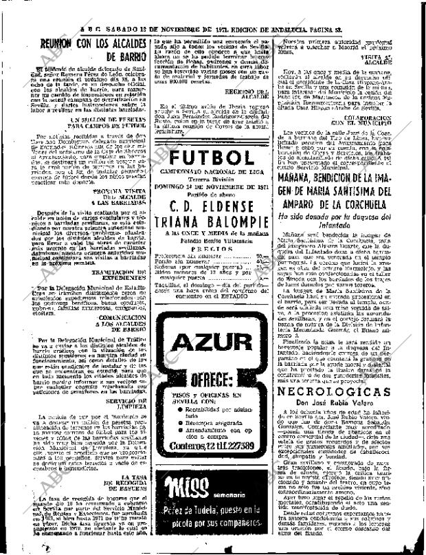 ABC SEVILLA 13-11-1971 página 53