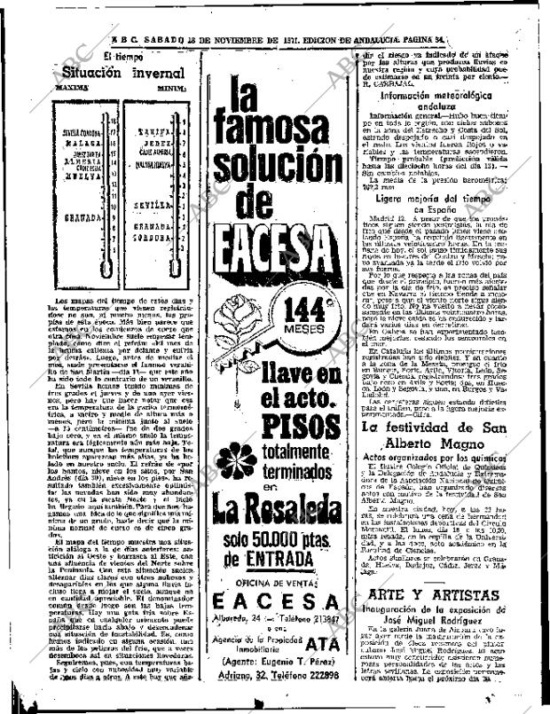 ABC SEVILLA 13-11-1971 página 54