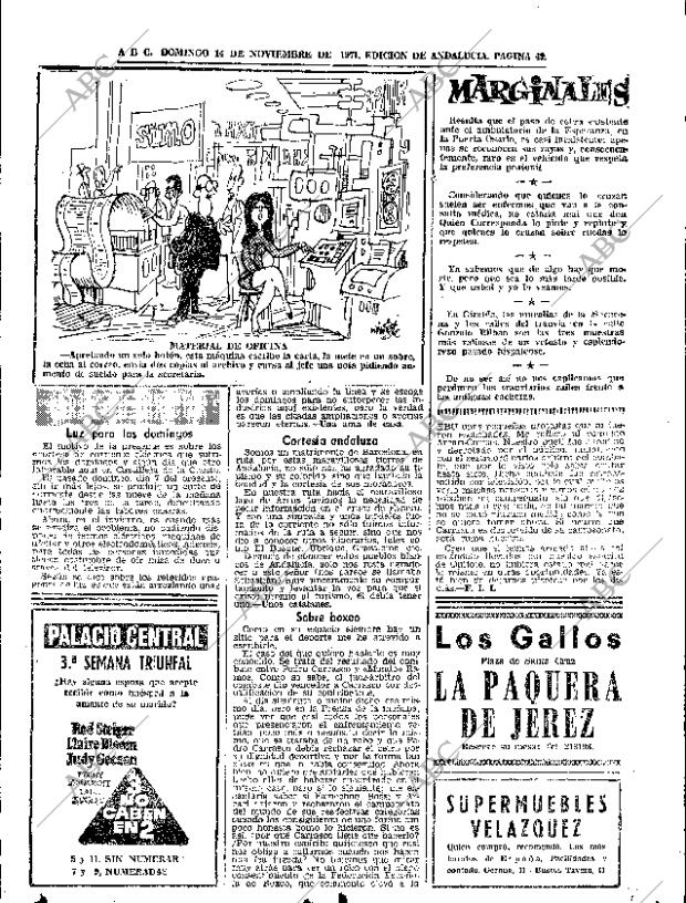 ABC SEVILLA 14-11-1971 página 49