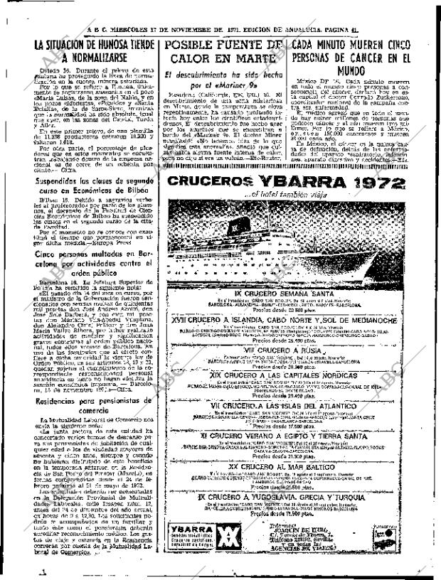 ABC SEVILLA 17-11-1971 página 41